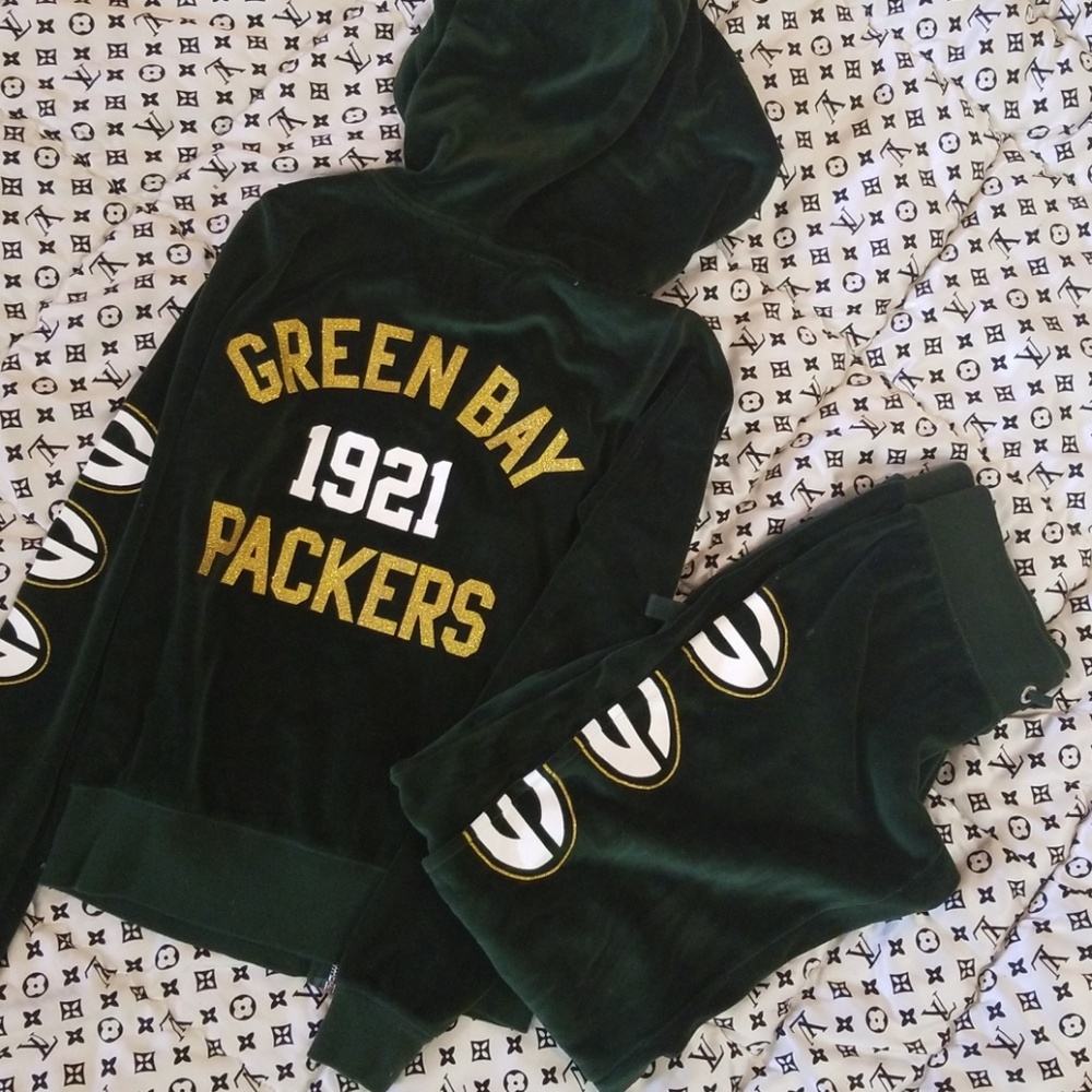 Green Bay Packers velour set